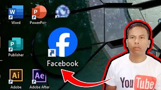 How to Add Facebook Shortcut Icon on Desktop Computer | Tagalog Tutorial