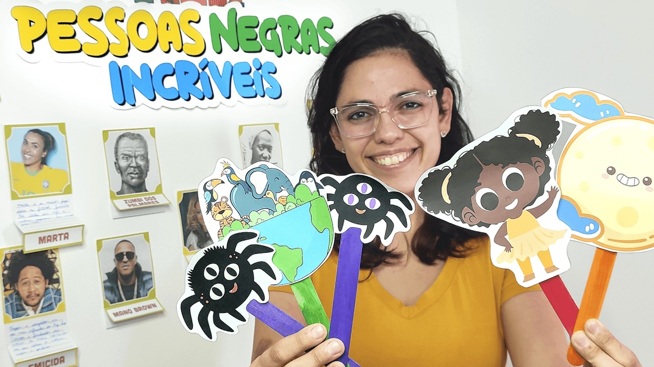 DIA DA CONSCIENCIA NEGRA - Projetos, Atividades, Painel e Contos Africanos