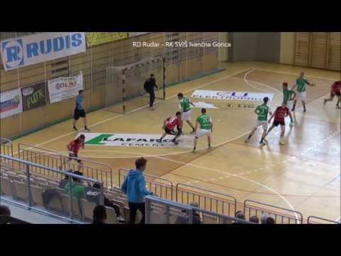 RD Rudar - 24. krog 2016/2017 1.B DRL moški: RD Rudar - RD Sviš Ivančna Gorica (23.04.2017)