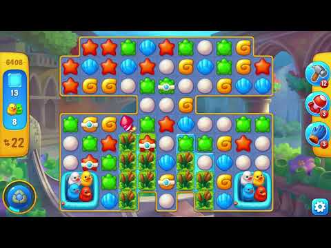 [FISHDOM Walkthrough] Level 6408 (Qua màn - Fishdom)