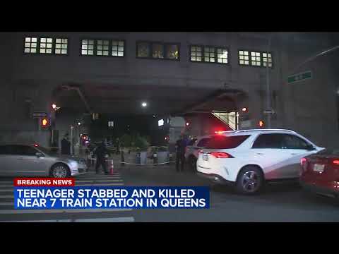 Teen girl dies after being stabbed near Queens subway station; sources
