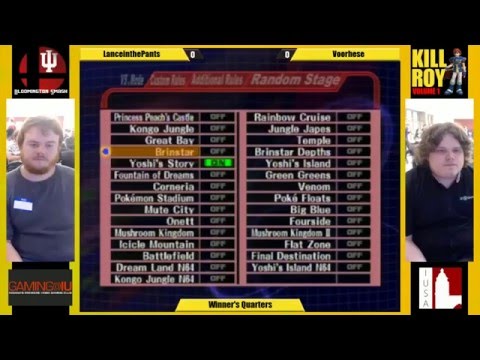 Kill Roy: Volume 1 Winners Semis - Lanceinthepants (Falco) vs Voorhese (Fox)