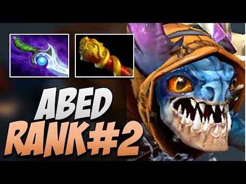 Fnatic.Abed Slark - RANK 2 MMR Dota 2 7.22 Gameplay ROAD TO TI11