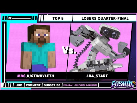 Fusion+ #1 - Losers Quarters - Justinbyleth (Byleth) VS LRA_START (Wolf) - Super Smash Bros Ultimate