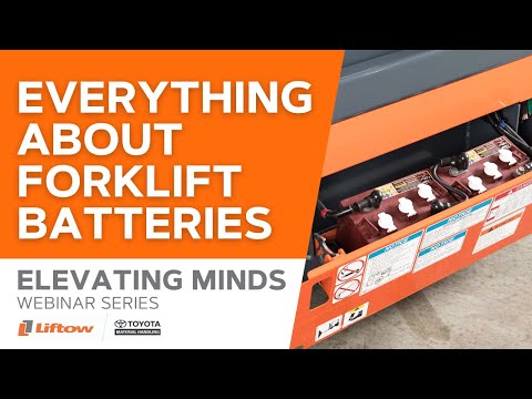 Forklift Batteries - Everything You Need To Know About | Elevating Minds EP4 | Ryan Judge