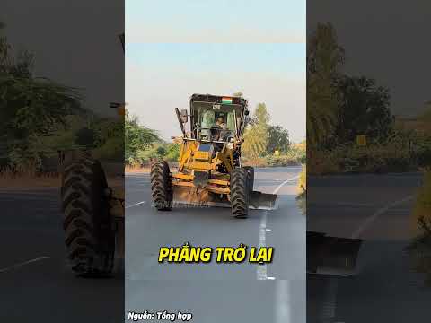 Tại sao phải dùng xe san gạt để cào mặt đường nhựa | Anh Dâu Hứa