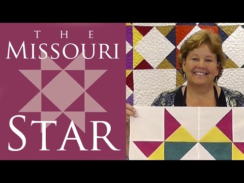 Make The Missouri Star Quilt Block with Jenny Doan of Missouri Star! (Video Tutorial)