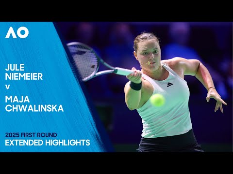 Jule Niemeier v Maja Chwalinska Extended Highlights | Australian Open 2025 First Round