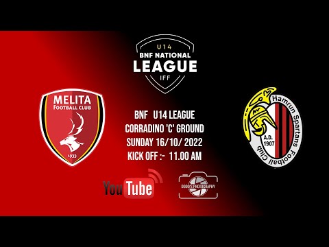 BNF U14 MELITA vs HAMRUN