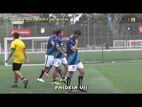 Algunos goles de PAIDEIA VII vs PHILIPS IX - 32vos  Final Copa Arg - 7/02/2016