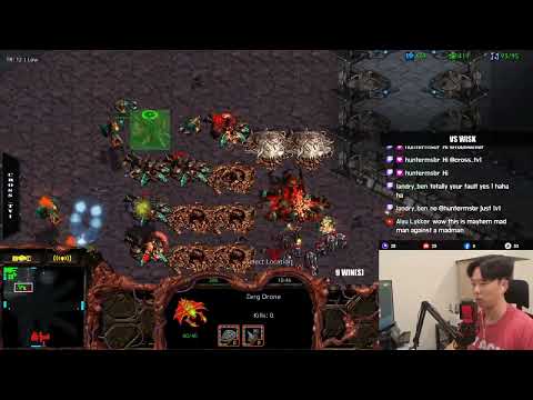 1v1 Against WisK Pt. 1 His MACRO IS INSANE | Starcraft Fastest Map Ever 2023
