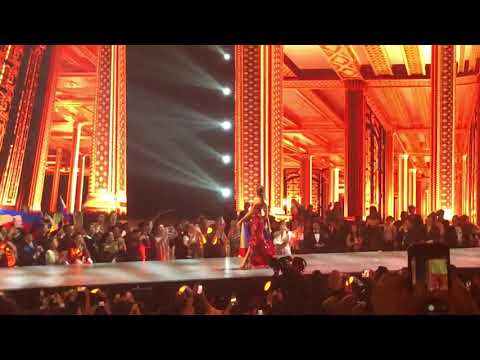 Catriona Gray (Miss Universe 2018 evening gown competition)