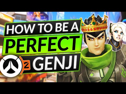 How to Be a PERFECT GENJI - INSANE Tricks and Common Mistakes - Overwatch 2 Guide