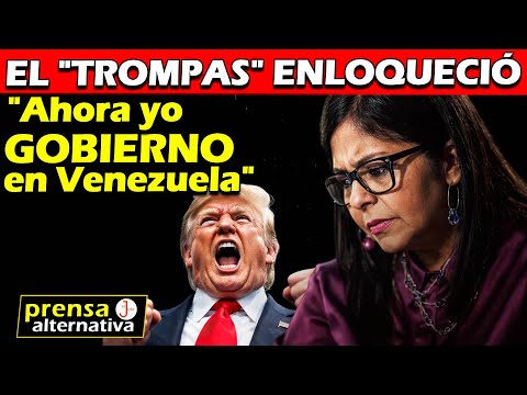 Trump threatens to "RULE" Venezuela and the streets RISE UP!