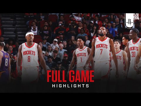 Houston Rockets Highlights vs. Phoenix Suns