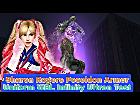 Sharon Rogers Poseidon Armor Uniform WBL Infinity Ultron Test - Marvel Future Fight