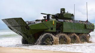 U.S. Marines New Amphibious Combat Vehicle With 30mm Cannon