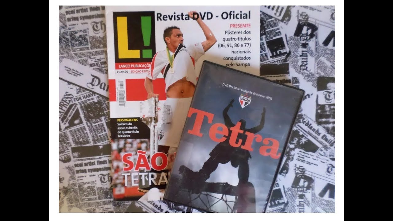 DVD Oficial do Campeonato Brasileiro 2006 - Tetra