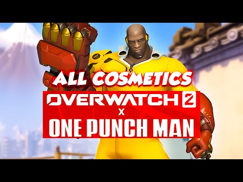 Overwatch 2 x One Punch Man ALL Cosmetics