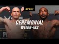 UFC 307 Ceremonial Weigh In