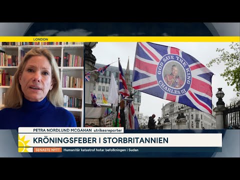 Kröningsfeber i Storbritannien: ”Intresset är jättestort” | Nyhetsmorgon | TV4 & TV4 Play