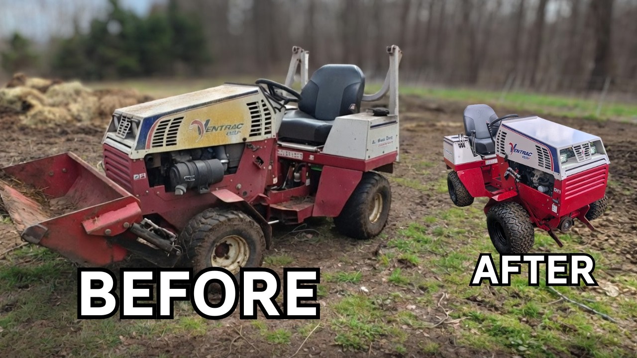 Another Neglected Auction Ventrac. MAKING A VENTRAC GREAT AGAIN!