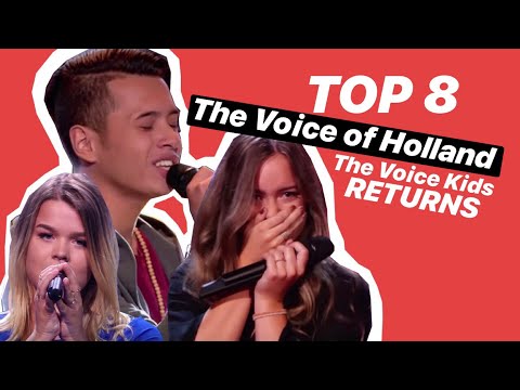 MY TOP 8 🎤 | The Voice Kids RETURNS! | The Voice of Holland
