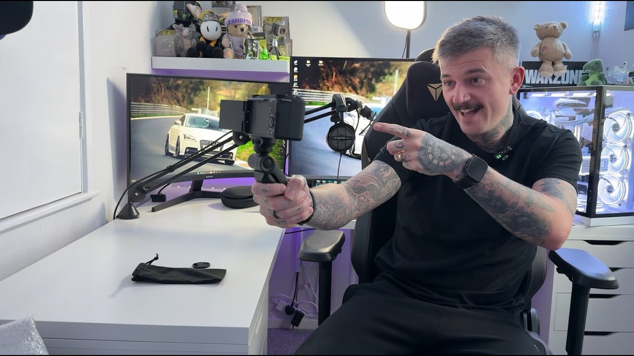 Sony Shooting Grip GP-VPT2BT Unboxing, Setup & Review
