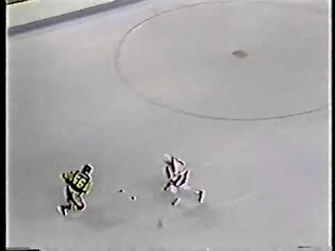 Mario Lemieux's goal against Canadiens, november 1985