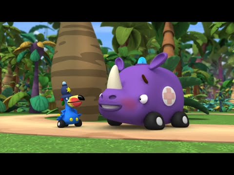 Jungle Junction Hippobus singing and Lance is shy to sing 