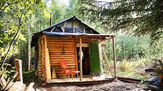 Log Cabin Restoration |  Build a Cabin Porch EP 3