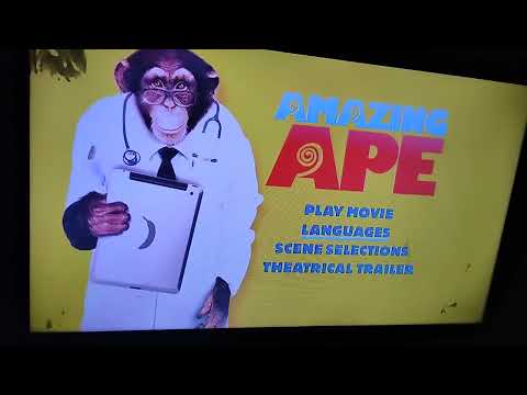 Amazing Ape DVD Menu