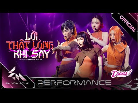 LỜI THẬT LÒNG KHI SAY - Miu Lê, Bích Phương, Quỳnh Anh Shyn, Juky San | Em Xinh Say Hi [Performance]