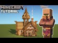 Minecraft Cleric S House Tutorial Villager Houses