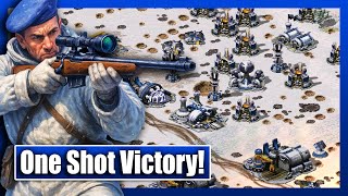 One Shot, One Kill – UK Sniper Destroys Armies in Red Alert 2!