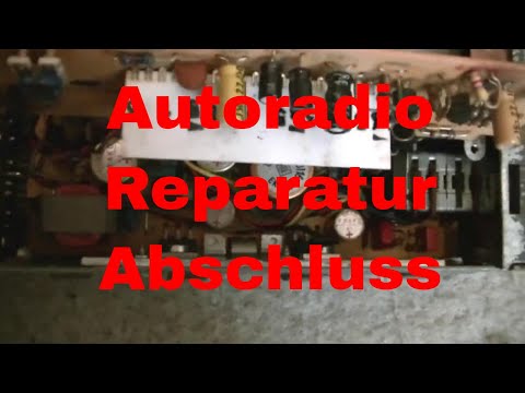 Autoradios Reparieren Abschluss - eflose #772