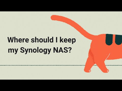 Serveris SYNOLOGY DX517 NAS video