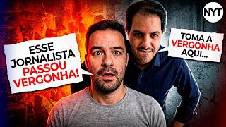 MAMÃEFALEI PROVOCA JORNALISTA E É RESPONDINDO COM EXPOSED