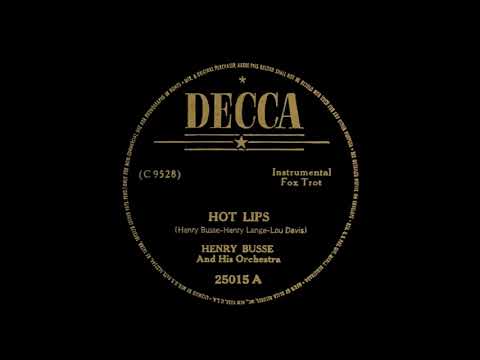 "Hot Lips" - Henry Busse & His Orchestra (1934)
