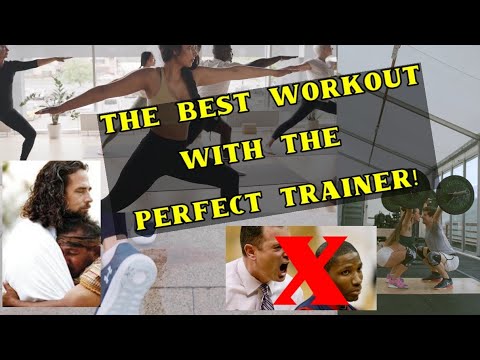 The Best Workout with The Perfect Trainer!
