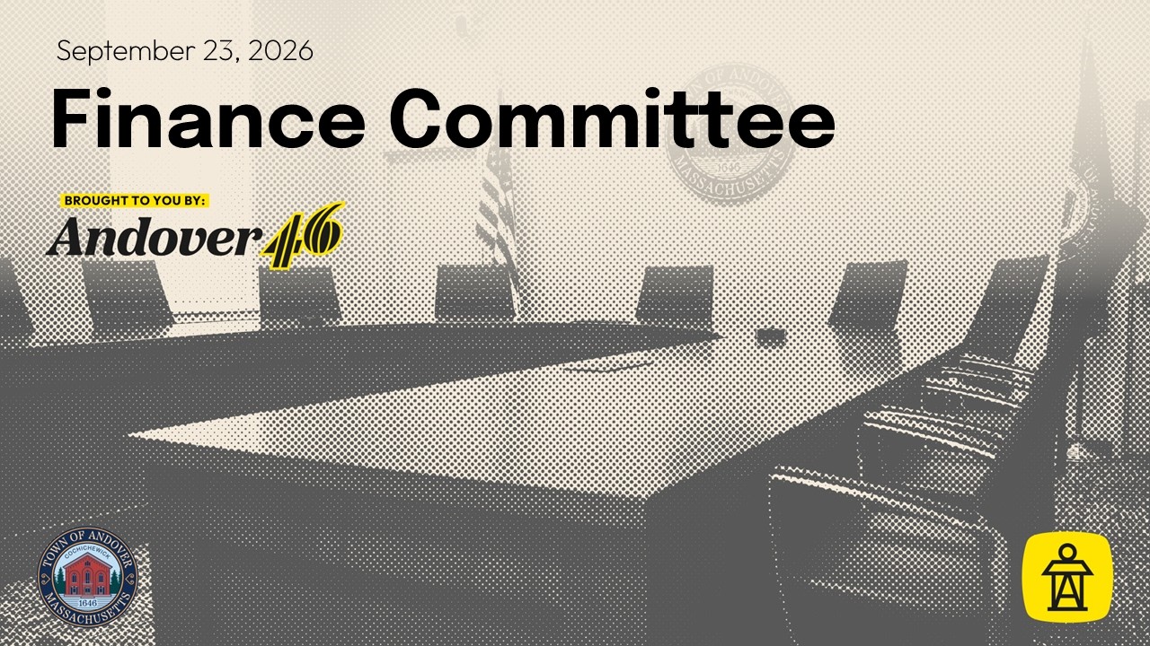 From the Finance Committee