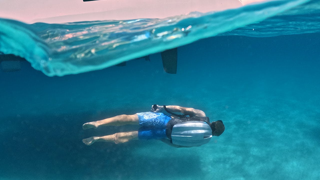 CudaJet : L'avènement du premier réacteur dorsal sous-marin personnel