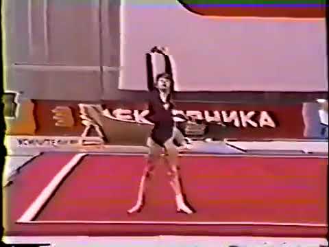 Svetlana Ivanova (URS) FX AA 1987 Moscow News