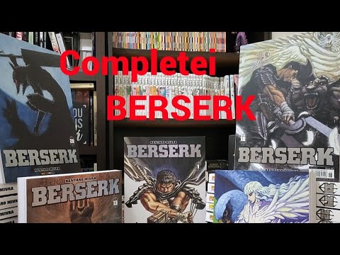 Berserk - Completei a coleção da Panini e papo sobre o Mangá.