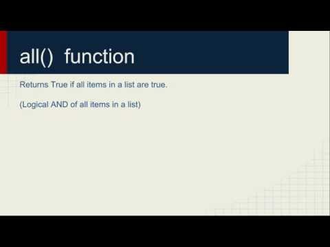 Python Logic Tables