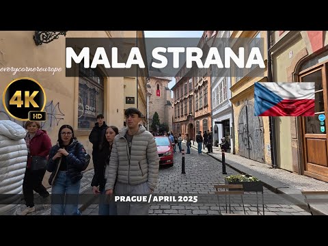 4K 🎥 Journey Through Prague’s Unknown Streets 🇨🇿 HDR ASMR