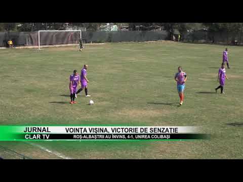 stire 10 09 2018  Roş-albaştrii au învins, 4-1, Unirea Colibaşi