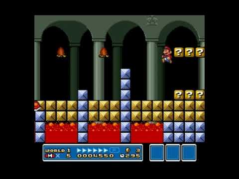 SMB3 for Super Mario All-Stars Custom Level #475 - Ruckus Fortress