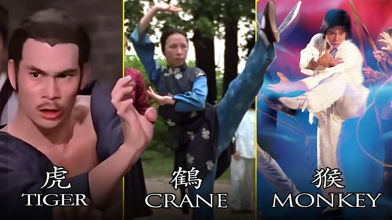 Kung Fu Animal Styles EXPLAINED