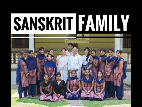 At my home everybody speaks Sanskrit | Sanskrit home | Apoorva Vedavathi | Indian Culture